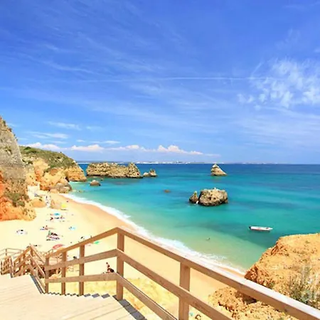 Rose 5 Minutes Walk From The Center Of Carvoeiro And The Beach With Private Heated Pool And Ac *